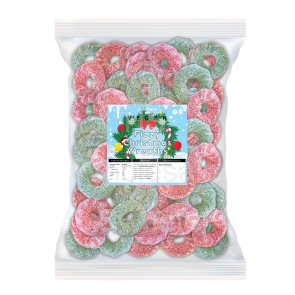 Candycrave Vegan Fizzy Christmas Wreaths 2kg