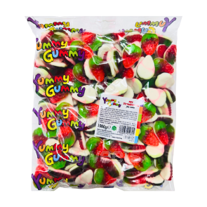 Yummy Gummy Mini Strawberries 1kg