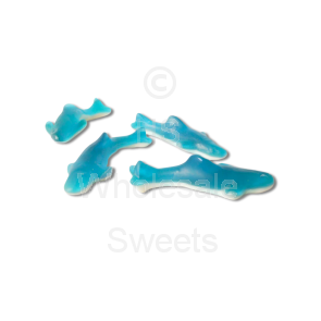 Yummy Gummy Jelly Sharks 1000g Tub