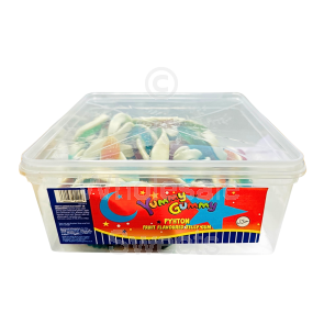 Yummy Gummy Python Snakes 900g Tub