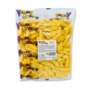 Yummy Gummy Fizzy Bananas 1kg