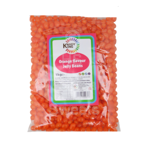 Kandy King Orange Single Colour Jelly Beans 1kg