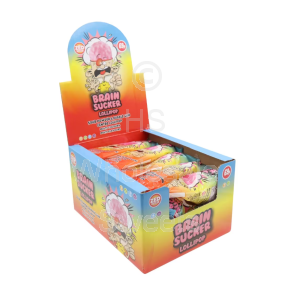 Zed Candy Brain Sucker Lollipop PMP 69p 20 Count