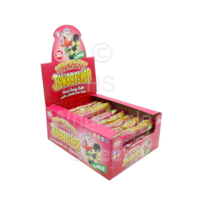 Zed Candy Strawberry 6 ball Jawbreaker 24x50p