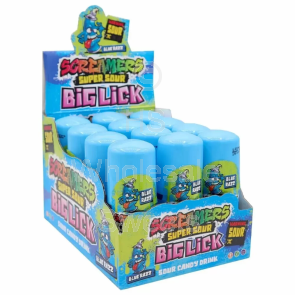 Zed Candy Screamers Big Lick Blue Razz 12x60ml