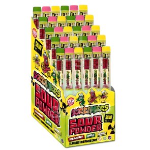 Zed Candy Screamers Sour Powder Tube 30x40p