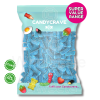Candycrave Super Value Fizzy Blue Raspberry Pencils 1kg