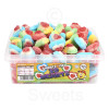 Sweetzone Tub Fizzy 3D Hearts 700g
