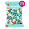 Candycrave Super Value Blue Raspberry Mushrooms 1kg