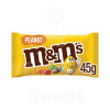 M&M's Crunchy Peanut & Milk Chocolate Bag 24X45g