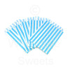 Blue & White Candy Stripe Bags 5 x 7 Inch 1000 Count
