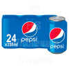 Pepsi Regular Cola Cans 24x330ml