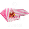 Pink Candy Stripe Bags 7 X 9 Inch 1000 Pieces