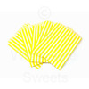 Yellow Candy Stripe Bags 5 X 7 Inch 1000 Pieces